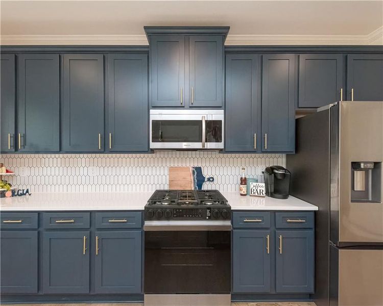 Furnished interior view inside a new home in Cooper's Walk, Loganville (Image 41).