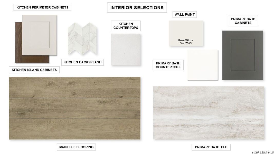 Sample of building materials used in homes in Homestead, Schertz (Image 3). Sample of building materials used in homes in Homestead, Schertz (Image 3).