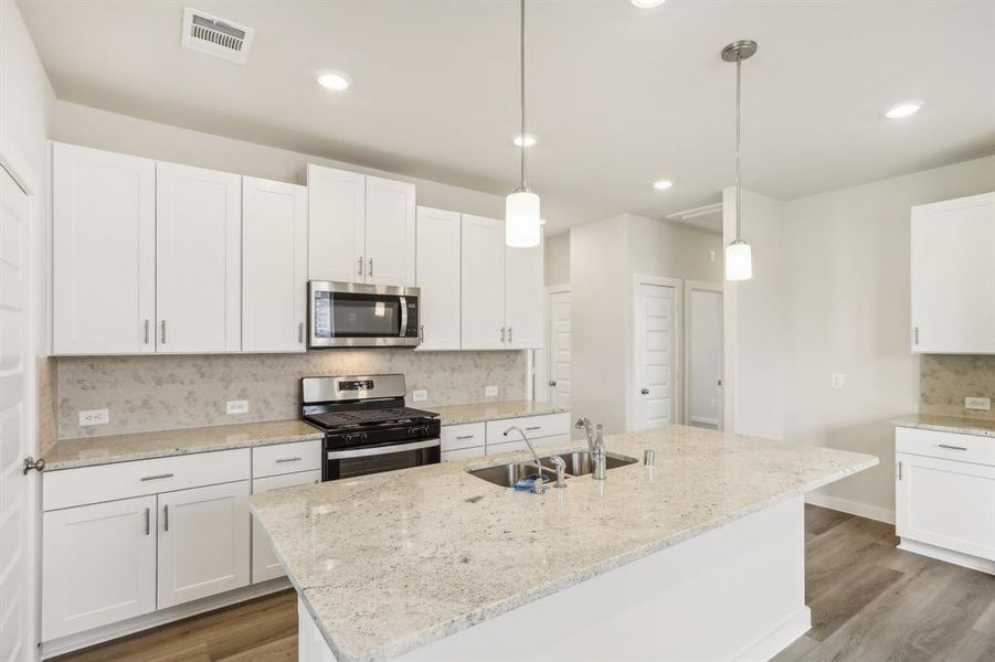 Beautiful kitchen with modern updates