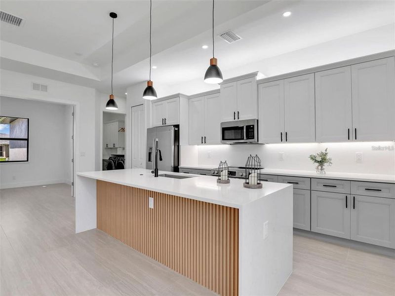 Furnished interior view inside a new home in , Cape Coral (Image 14).