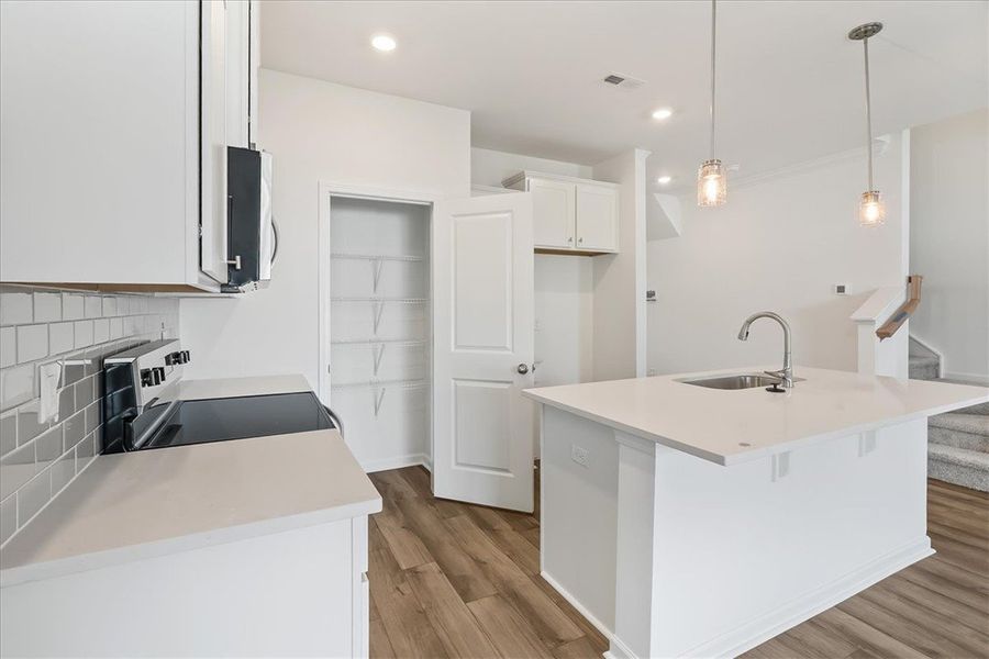 Furnished interior view inside a new home in Meece Townhomes, Easley (Image 5).