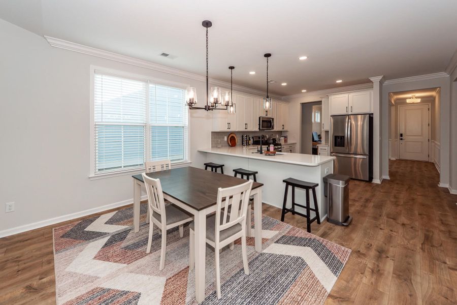 Furnished interior view inside a new home in High Point at Foxbank, Moncks Corner (Image 13).