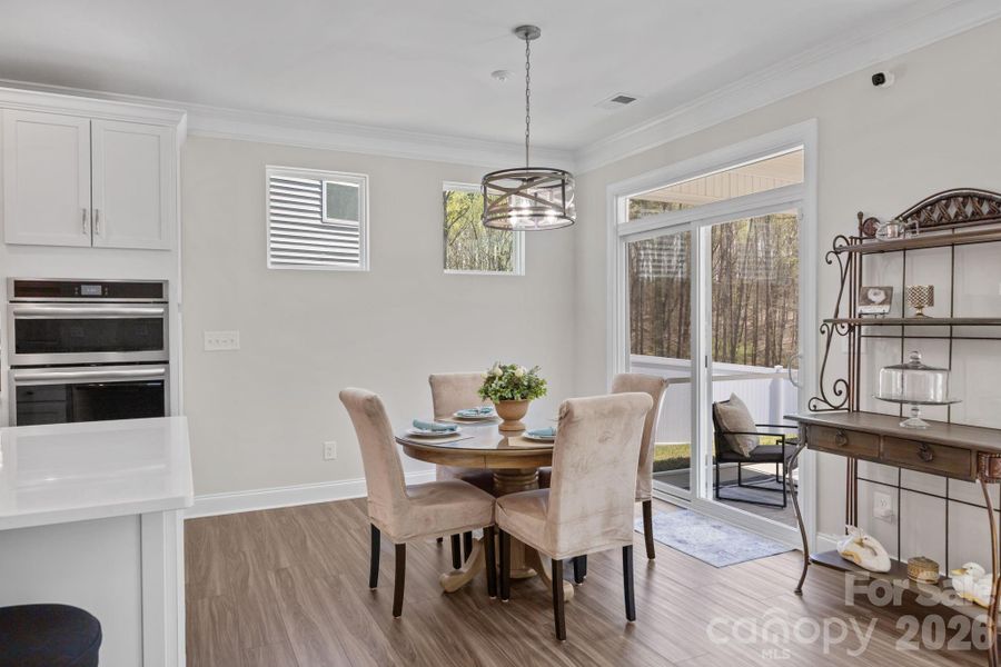 Furnished interior view inside a new home in Dogwood Grove, Statesville (Image 13).