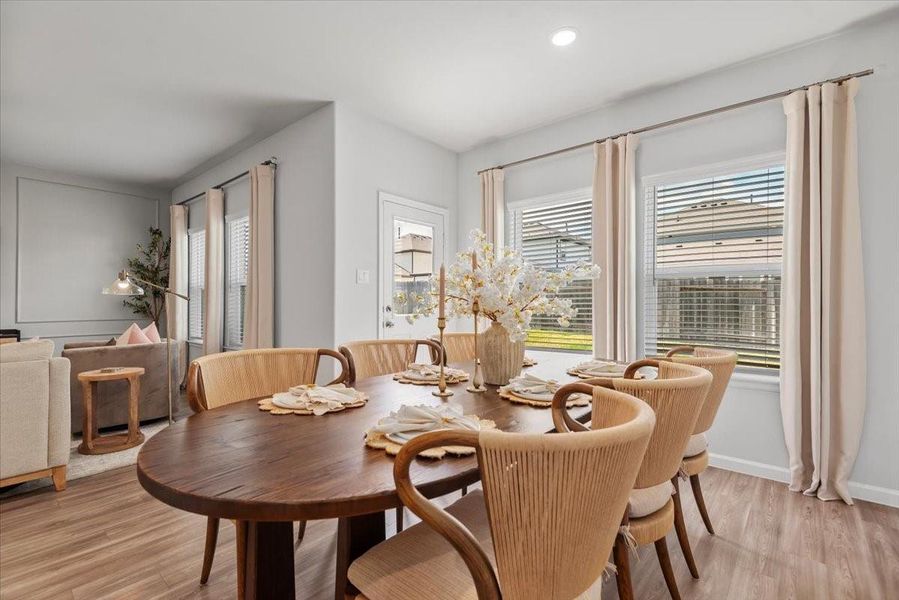 Furnished interior view inside a new home in , Montgomery (Image 17). Furnished interior view inside a new home in , Montgomery (Image 17).