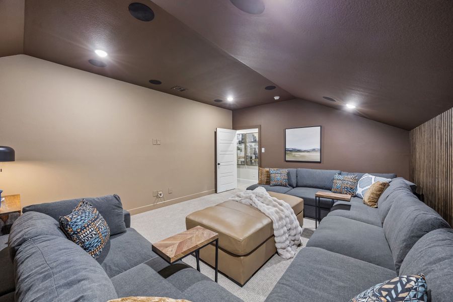 Furnished interior view inside a new home in Las Lomas, Forney (Image 25).