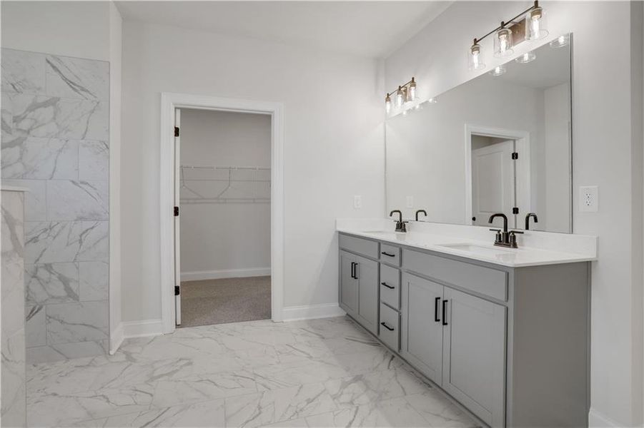Furnished interior view inside a new home in Gatherings® at GreenHouse, Marietta (Image 10).