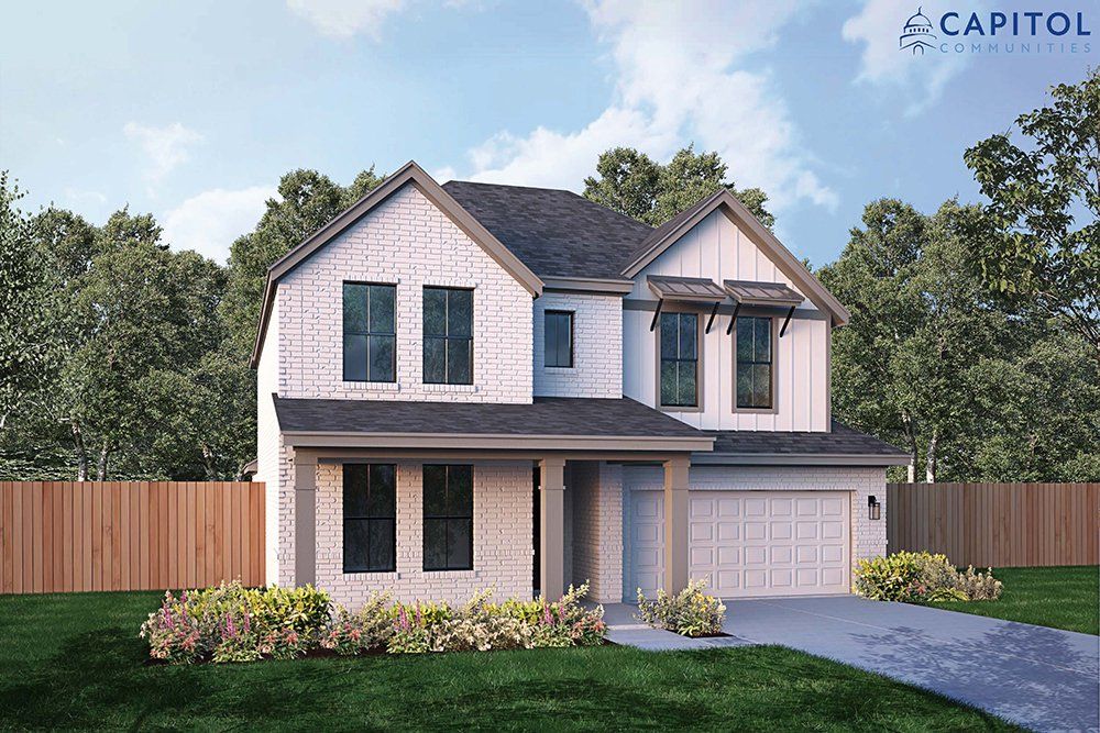 A showcase of a new construction home by Capitol Communities, highlighting their design and quality (Image 1).