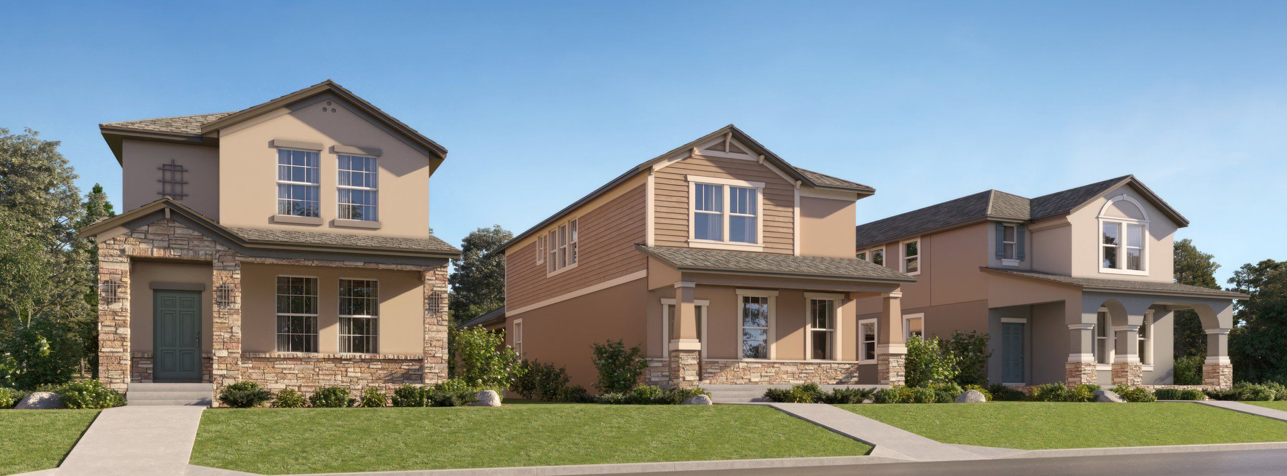 Havens Longleaf Streetscape