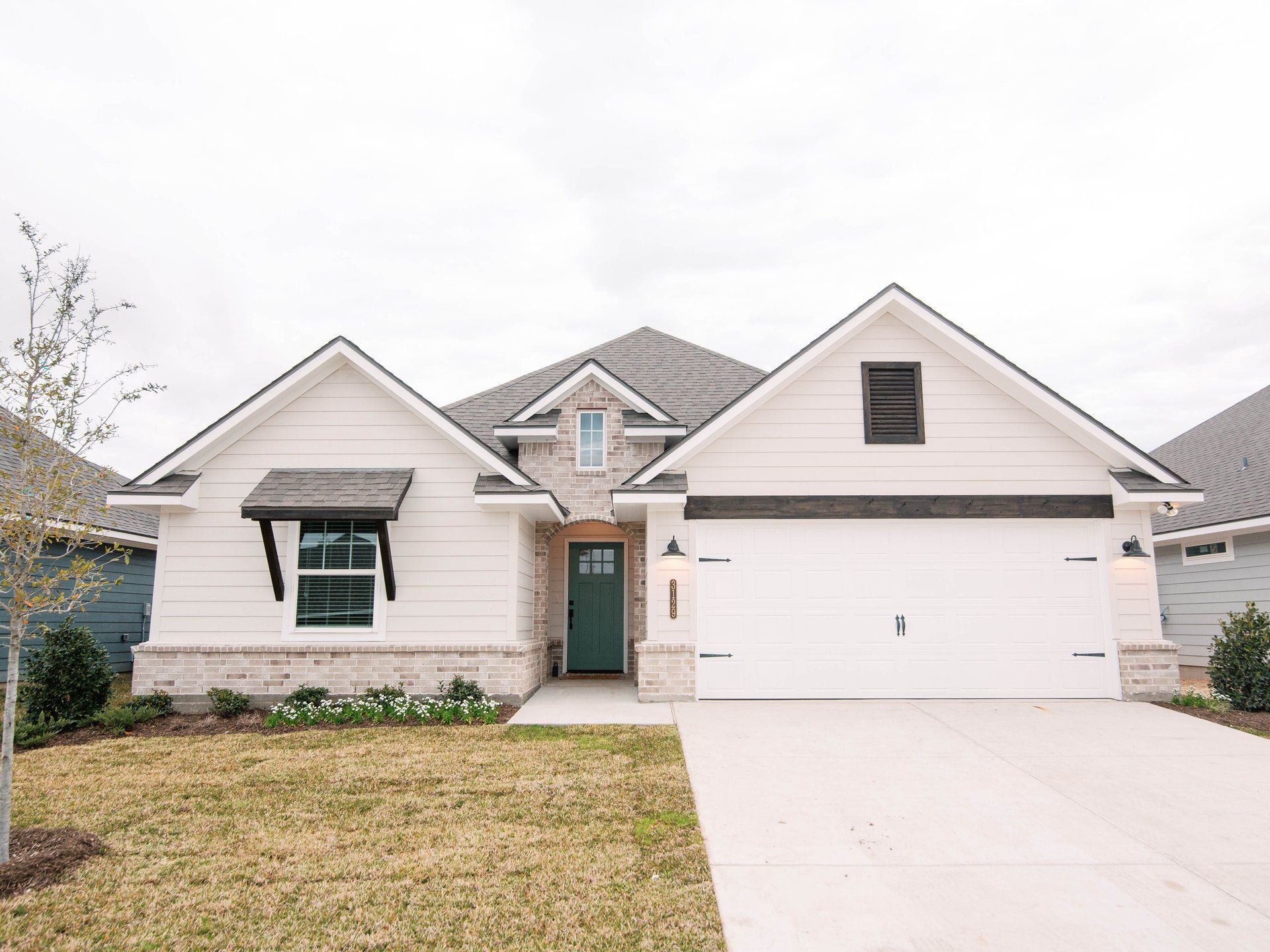 Front exterior of a home in the Rubicon community, located in Caldwell, TX (Image 1). Front exterior of a home in the Rubicon community, located in Caldwell, TX (Image 1).