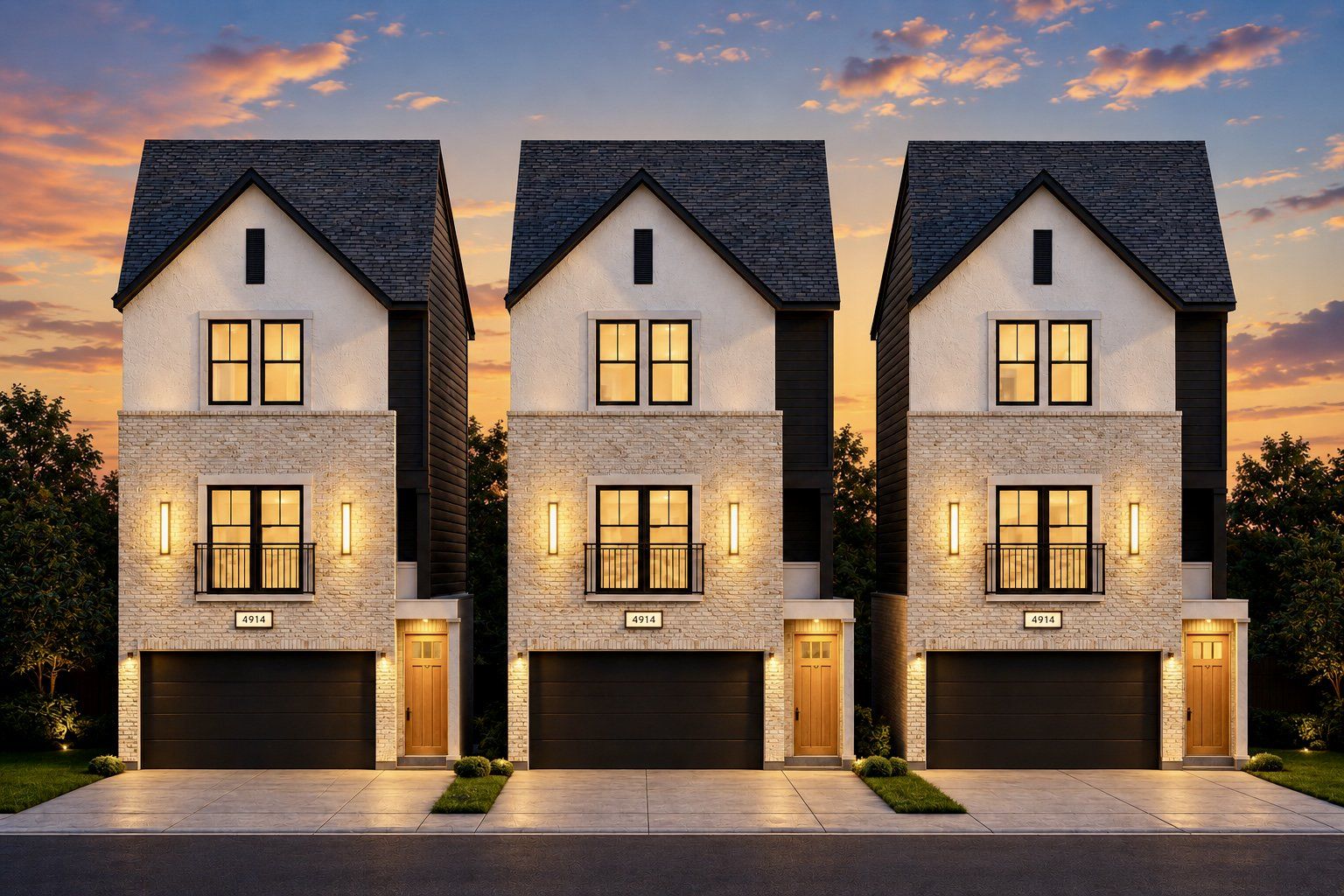 Front exterior of a home in the Bethje Estates community, located in Houston, TX (Image 1). Front exterior of a home in the Bethje Estates community, located in Houston, TX (Image 1).