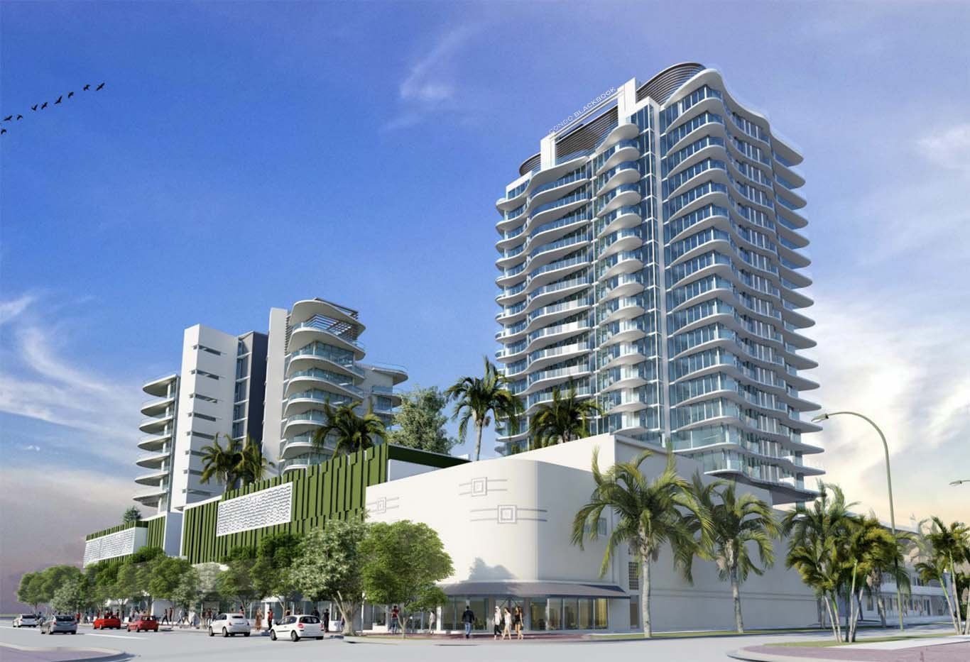 Front exterior of a home in the Ocean Terrace Condos community, located in Miami Beach, FL (Image 1).