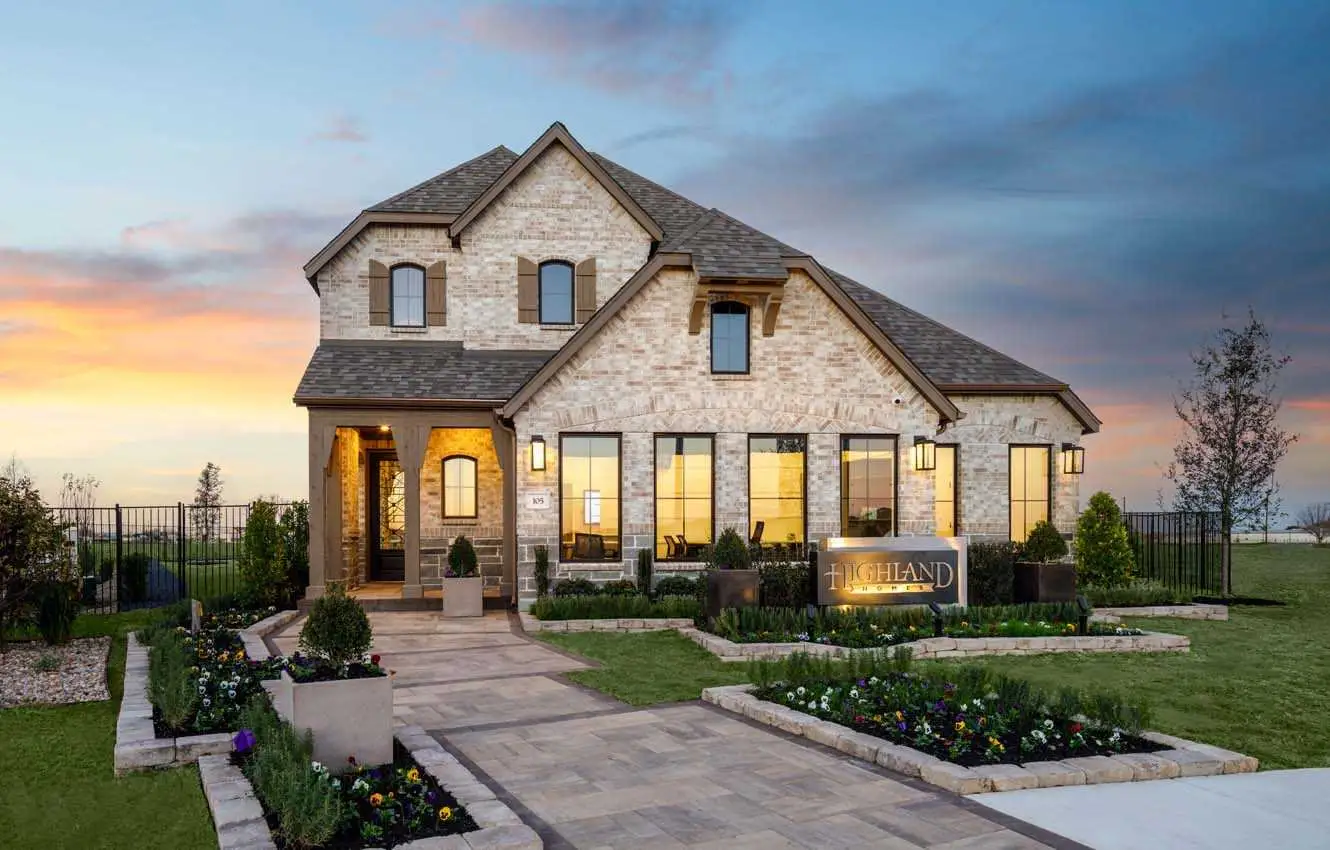 Front exterior of a home in the Legacy at Lake Dunlap: 40ft. lots community, located in New Braunfels, TX (Image 1). Front exterior of a home in the Legacy at Lake Dunlap: 40ft. lots community, located in New Braunfels, TX (Image 1).