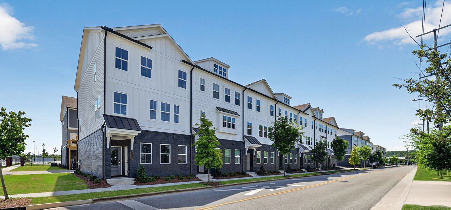 Borough33 Townhomes Streetscape 3of5 Borough33 Townhomes Streetscape 3of5