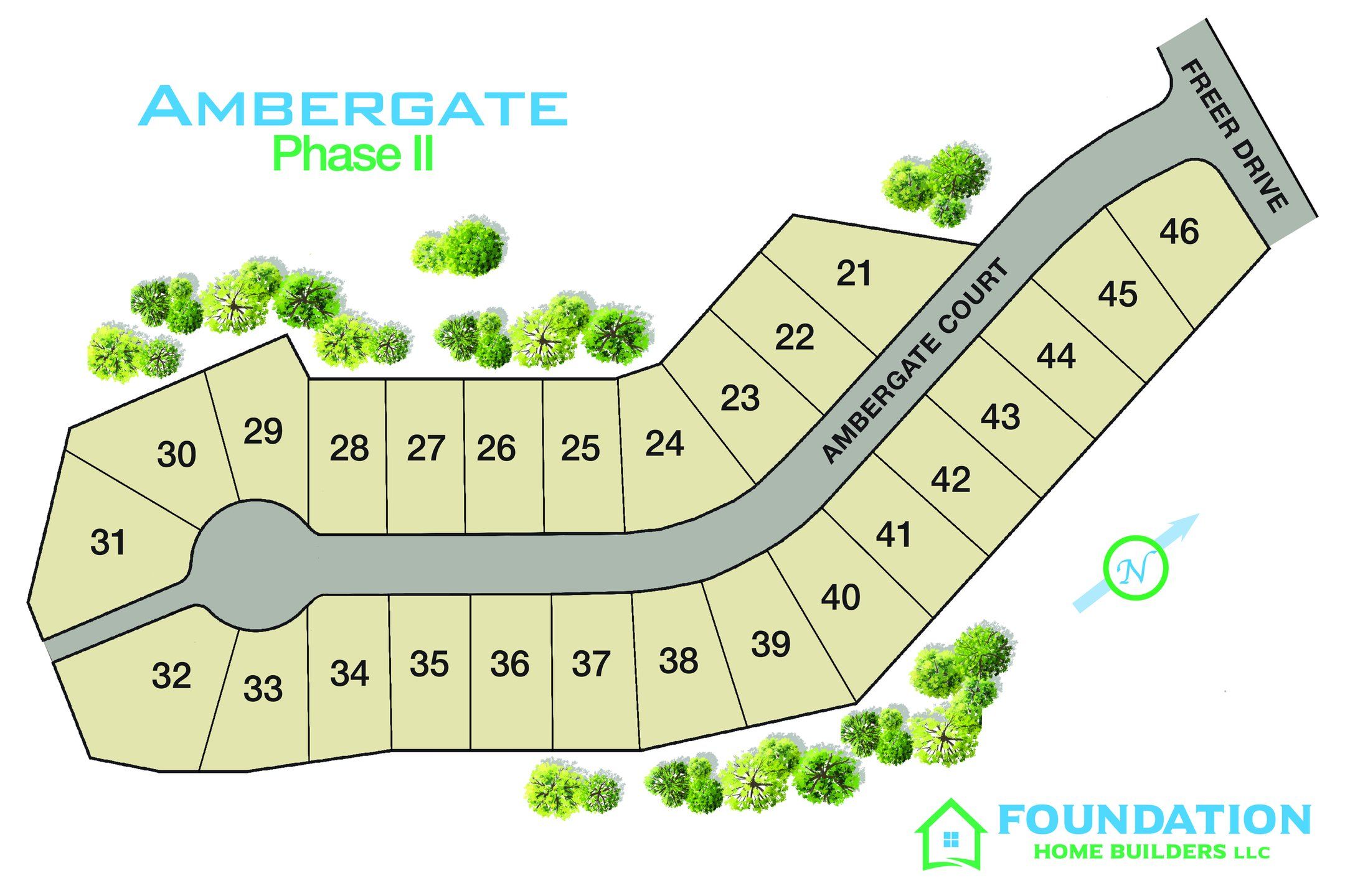 Image 1 of the Ambergate II community in Rocky Mount, NC.