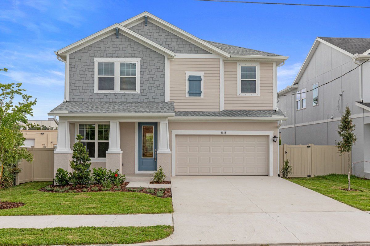 Front exterior of a home in the South Tampa - Urban Collection community, located in Tampa, FL (Image 1). Front exterior of a home in the South Tampa - Urban Collection community, located in Tampa, FL (Image 1).