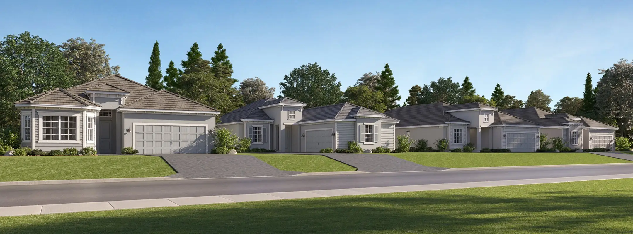 Executive Homes Stillwater Streetscape 4 21 25