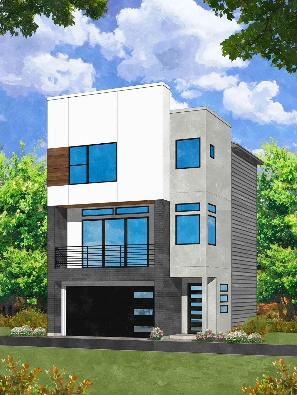 Front exterior of a home in the Morning Rachel Spring Estates community, located in Houston, TX (Image 1).