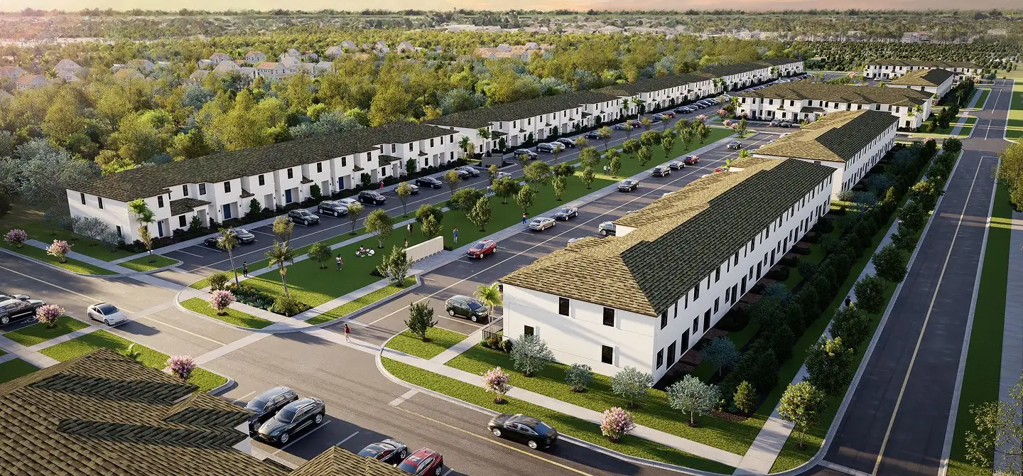 Pineland Crest Streetscape