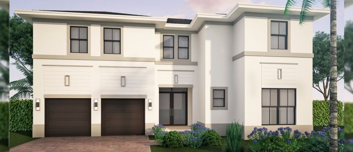 Front exterior of a home in the Century At Tamiami community, located in Miami, FL (Image 1).