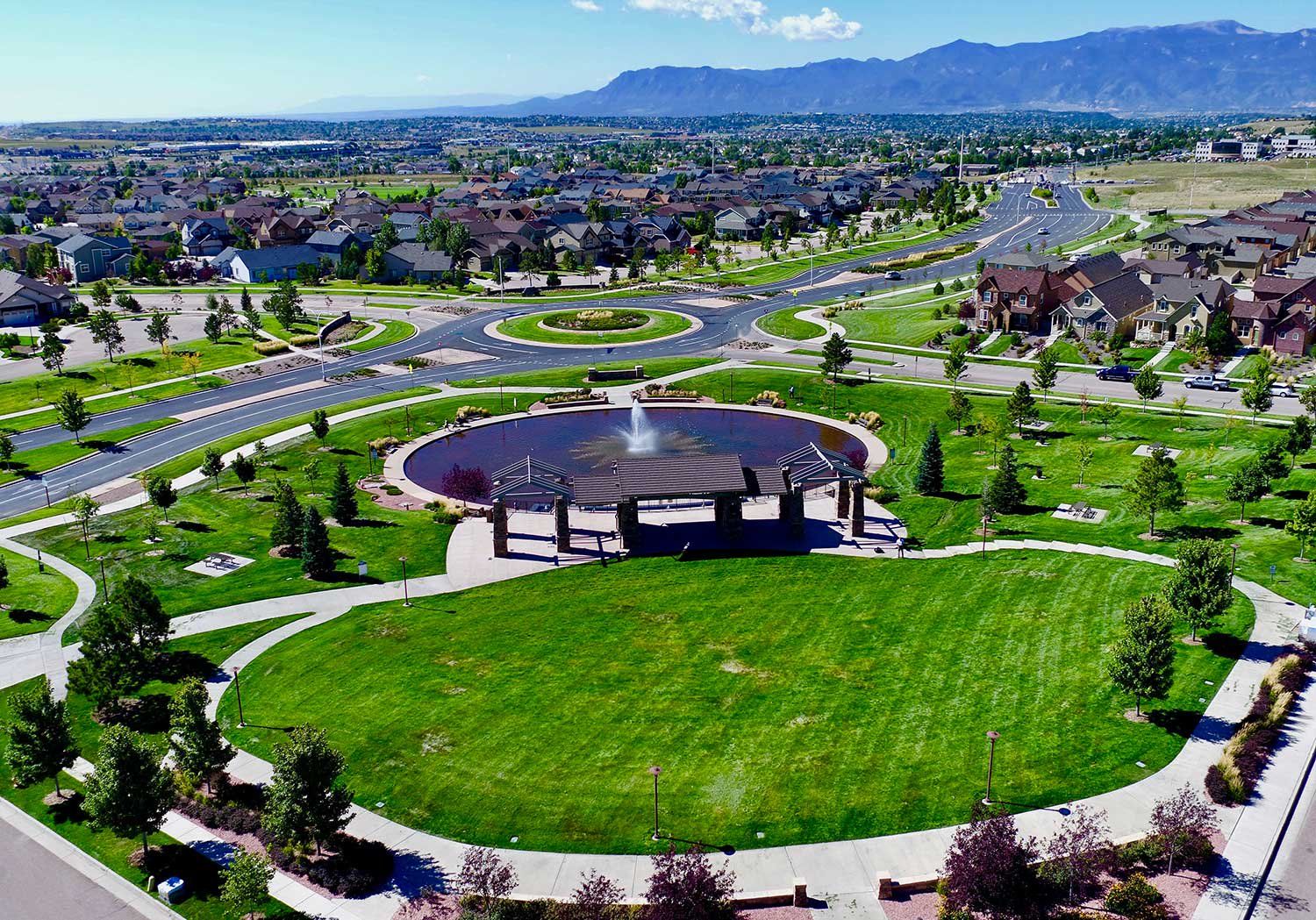 Image 1 of the Elevate at Wolf Ranch community in Colorado Springs, CO.