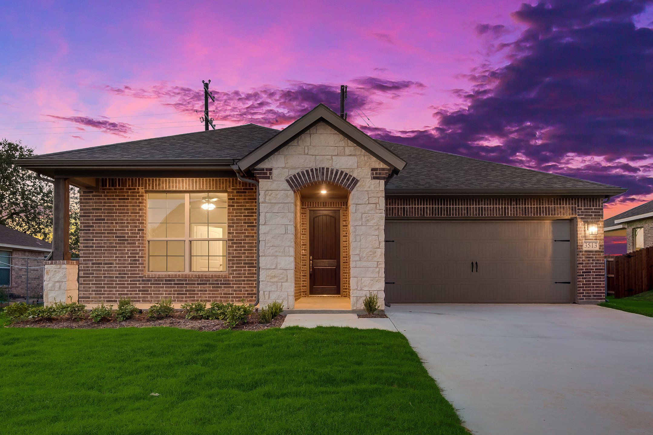 Front exterior of a home in the Westpoint Park community, located in Fort Worth, TX (Image 1). Front exterior of a home in the Westpoint Park community, located in Fort Worth, TX (Image 1).