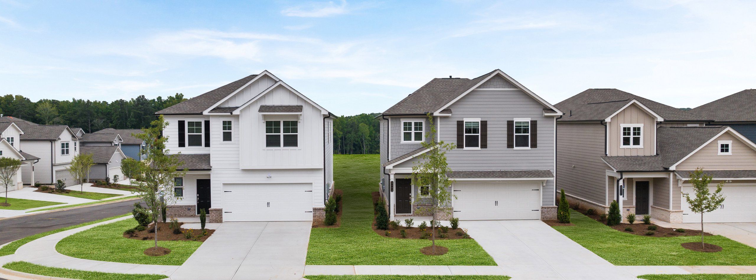 30' FE Woodland Creek Streetscape 051625