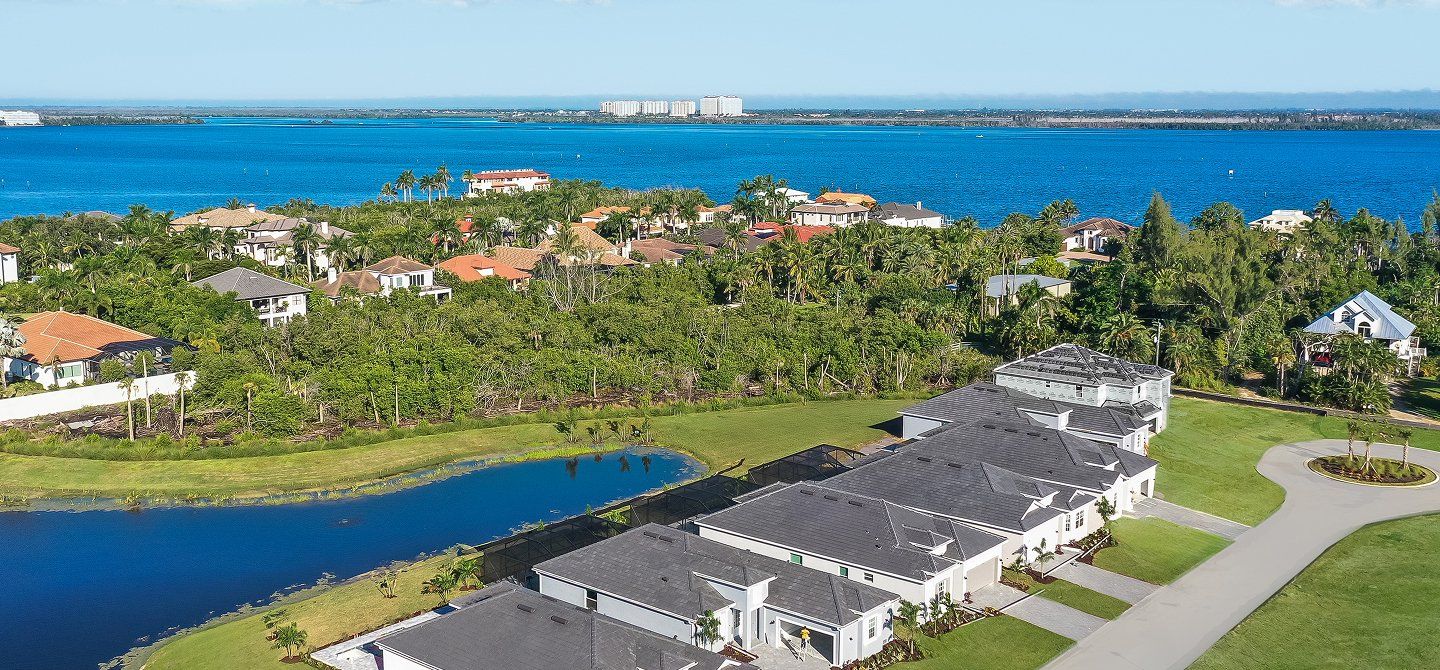Sandy Key Aerial Streetscape