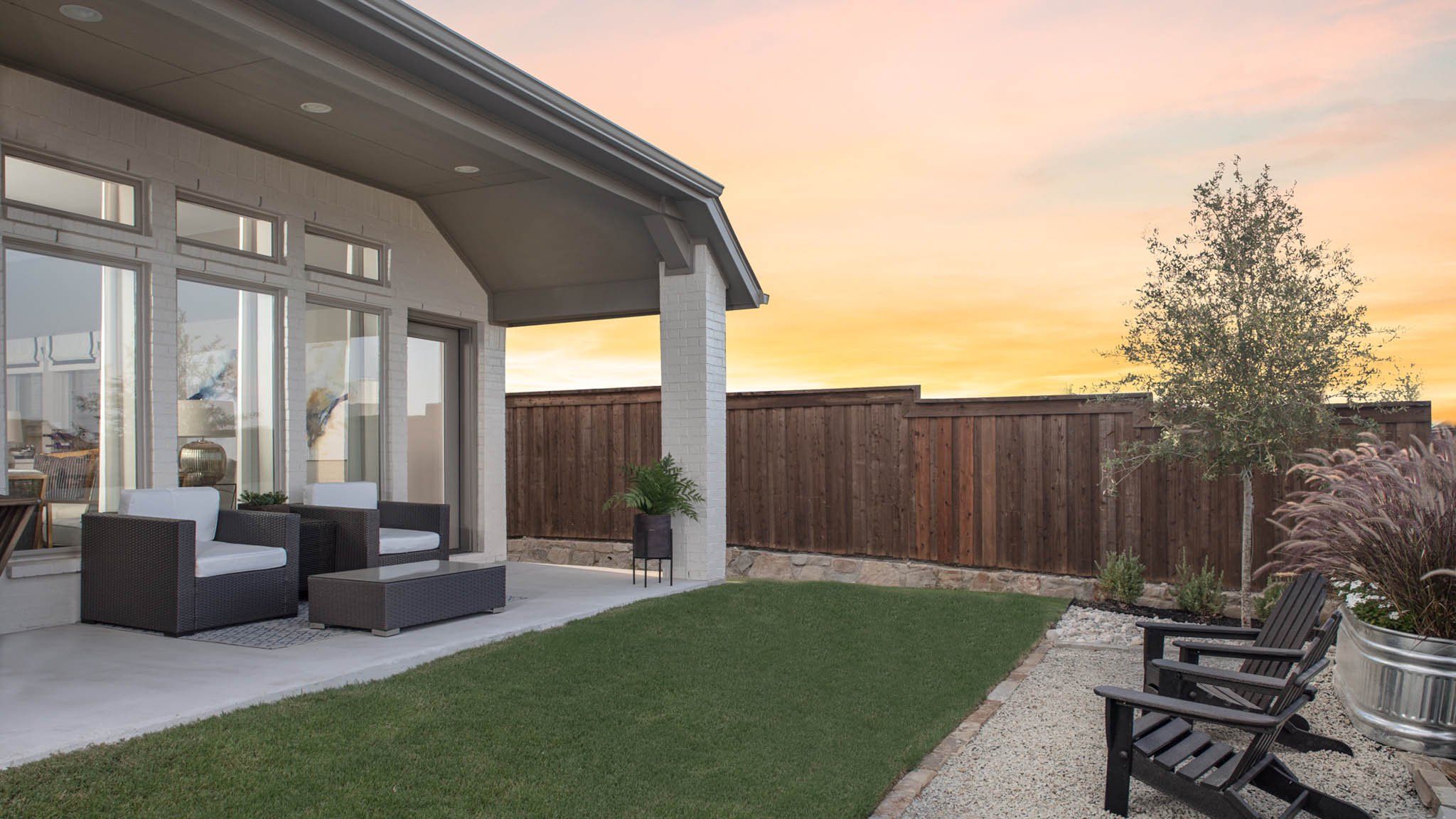Exterior details of a home in Ventana 50', Benbrook (Image 1). Exterior details of a home in Ventana 50', Benbrook (Image 1).