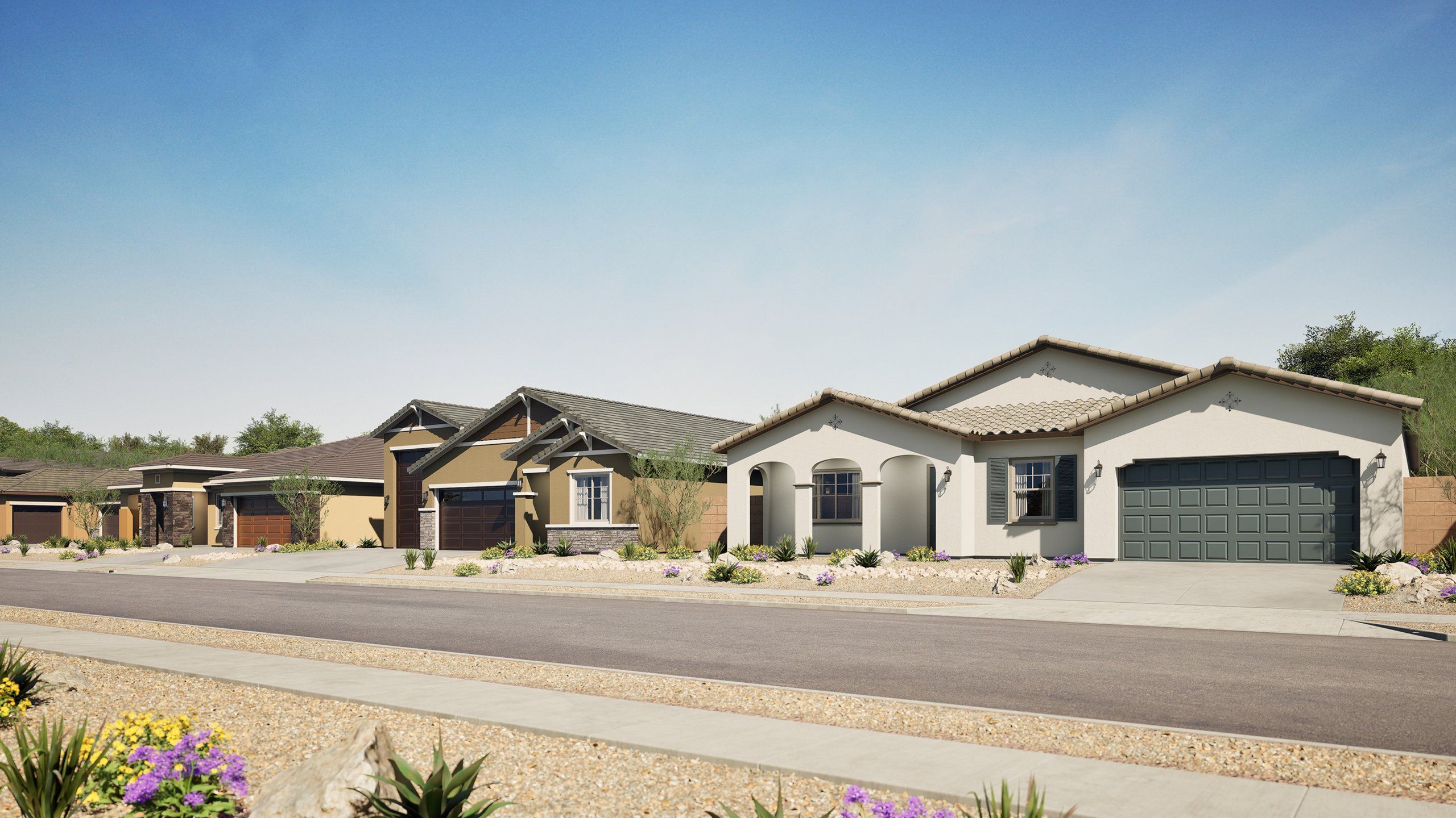 Destiny Surprise Foothills Streetscape Destiny Surprise Foothills Streetscape