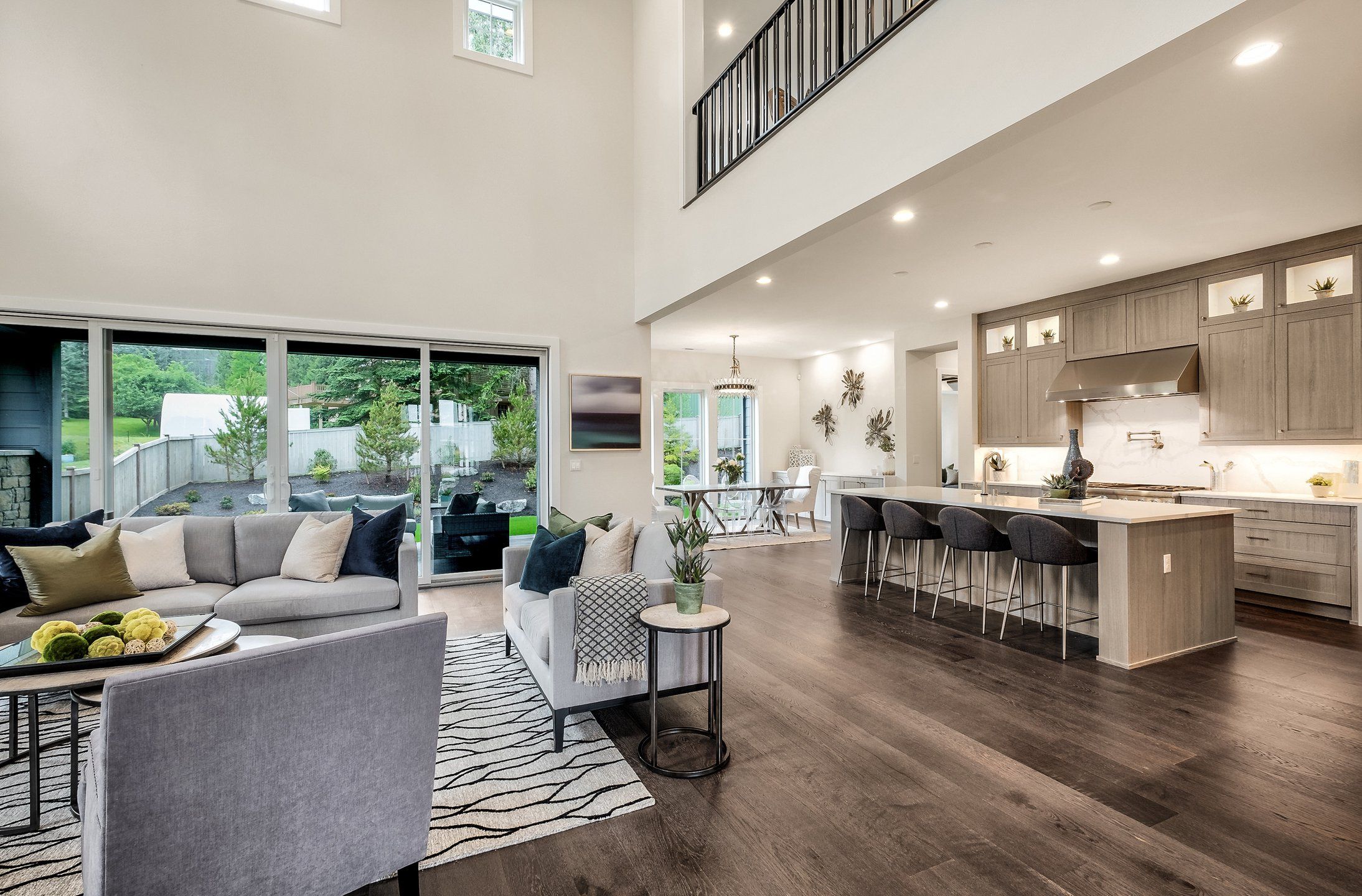 Furnished interior in a model home at Classic Collection At Castleberry in Apex (Image 1). Furnished interior in a model home at Classic Collection At Castleberry in Apex (Image 1).