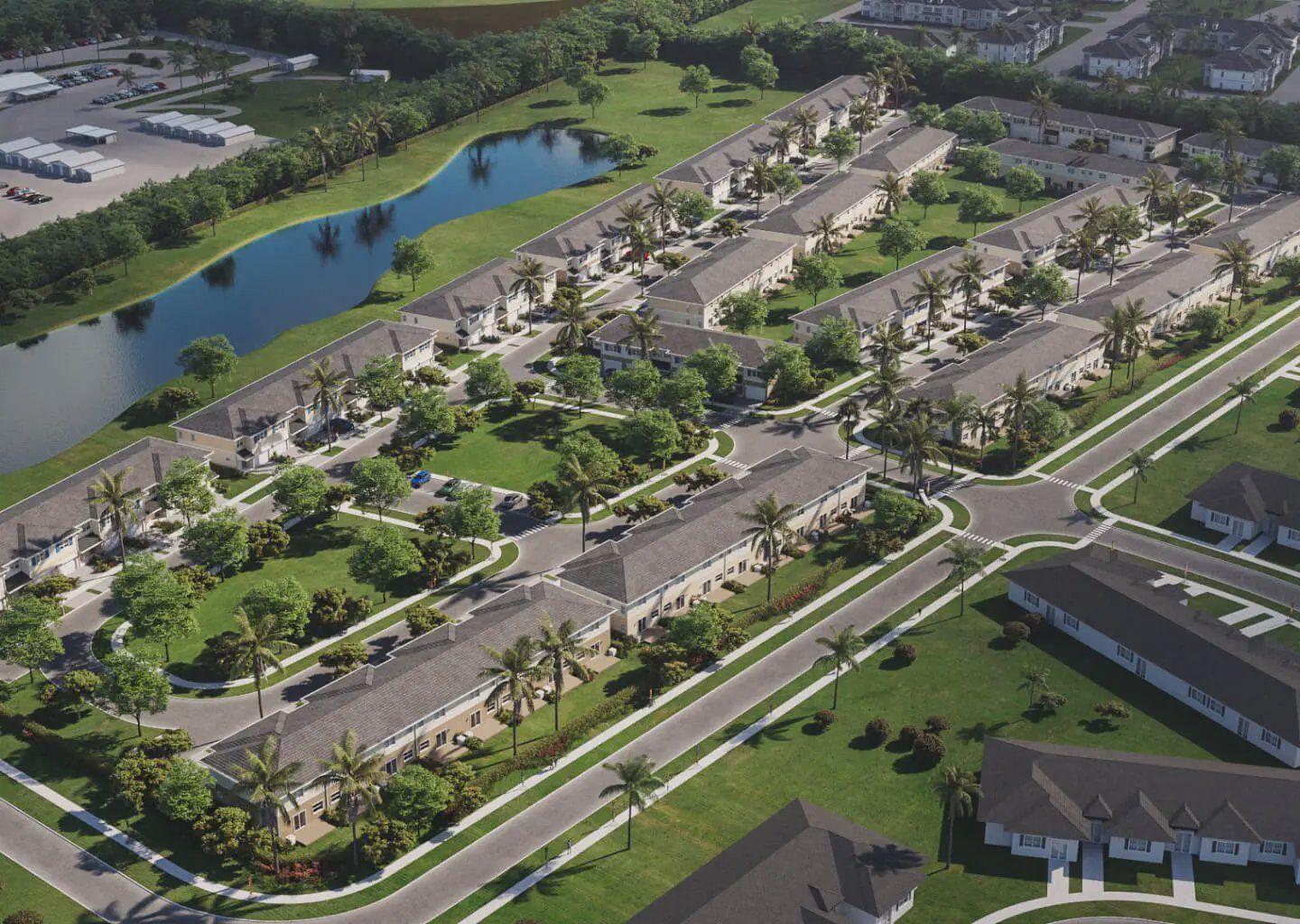 A showcase of a new construction home by LSH Custom Builders, highlighting their design and quality (Image 1).