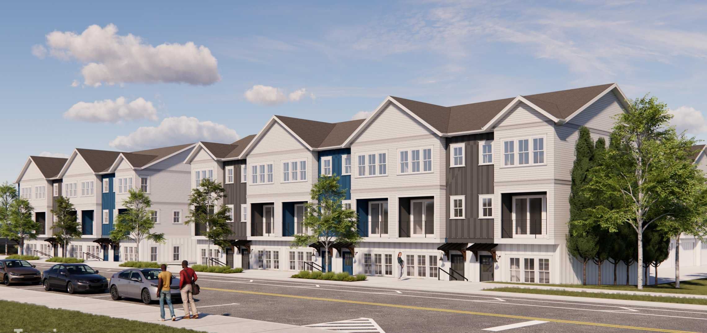 Image 1 of the 1591 Ralph David Abernathy Boulevard Townhomes community in Atlanta, GA.