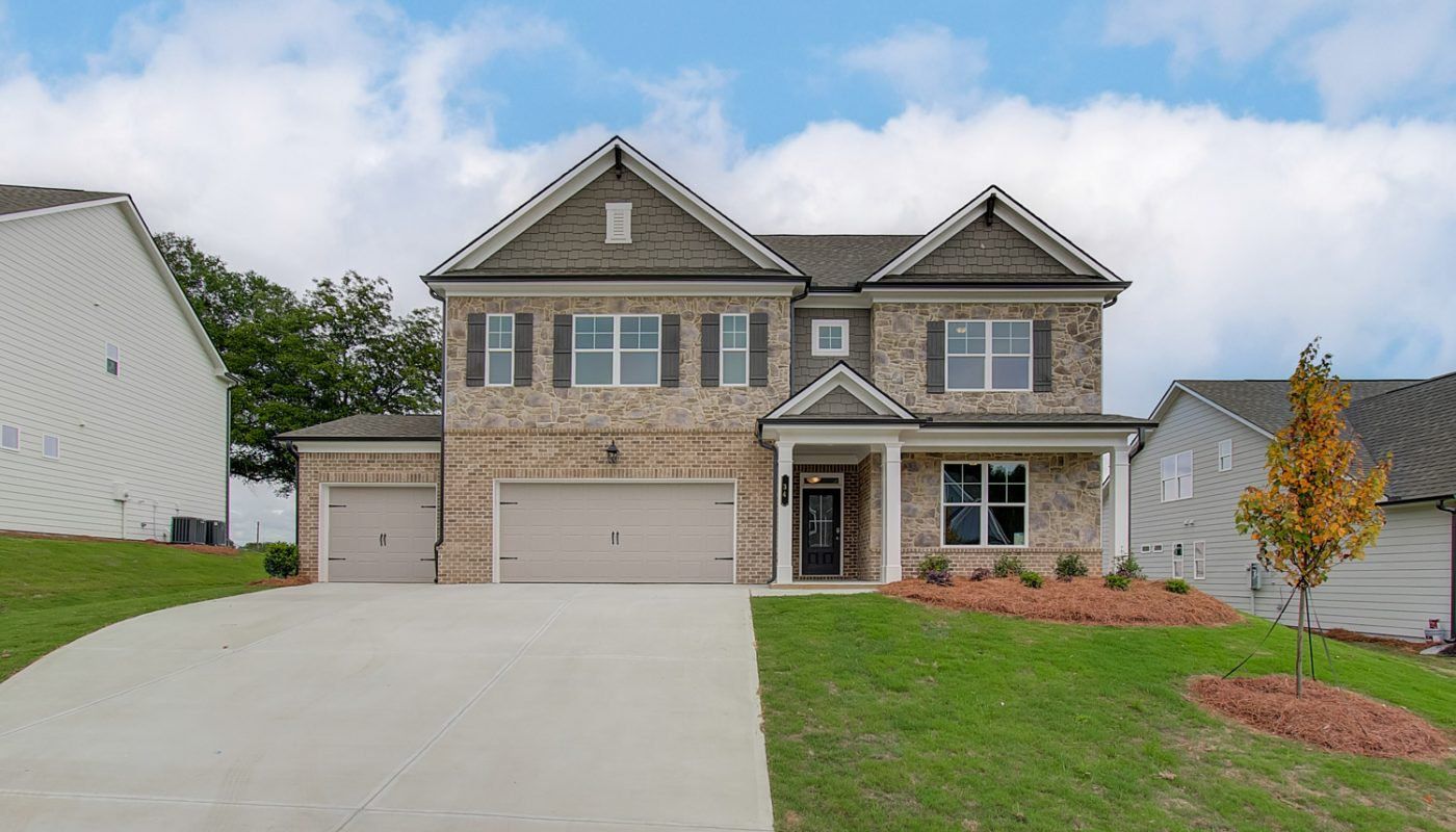 Front exterior of a home in the Fowler Farms community, located in Auburn, GA (Image 1). Front exterior of a home in the Fowler Farms community, located in Auburn, GA (Image 1).