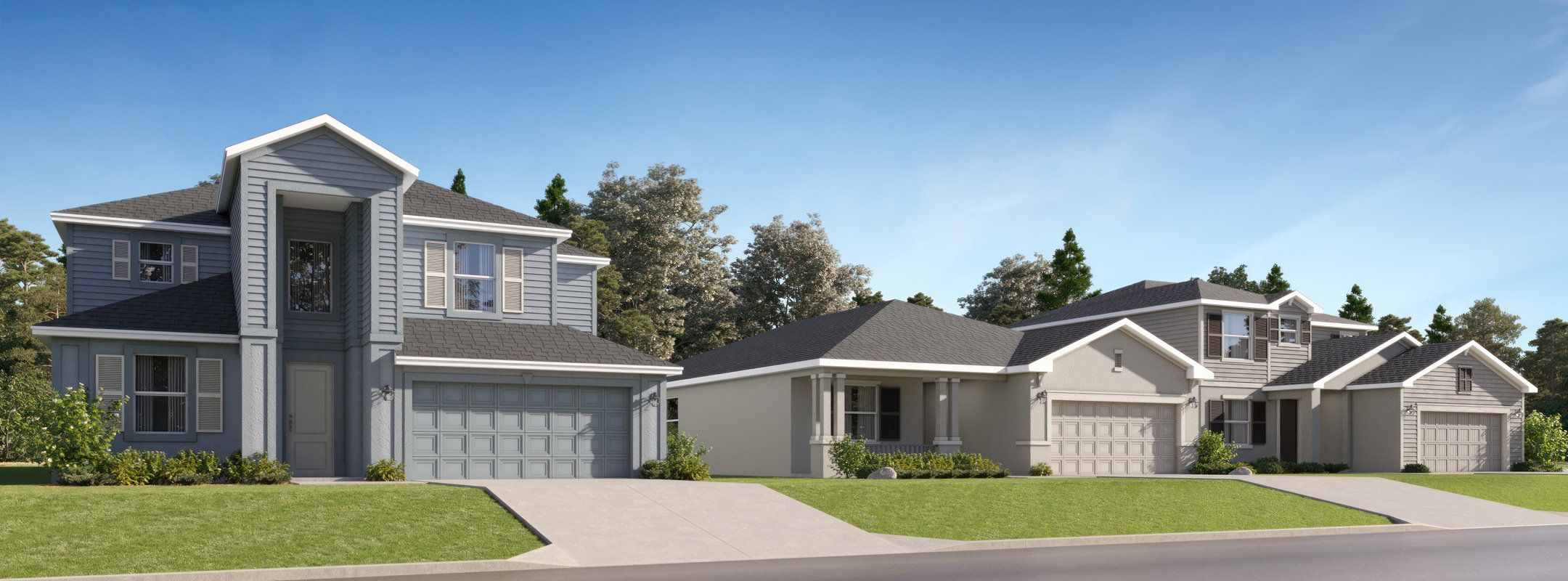 Executive Homes Core Turnleaf Streetscene 5 7 25