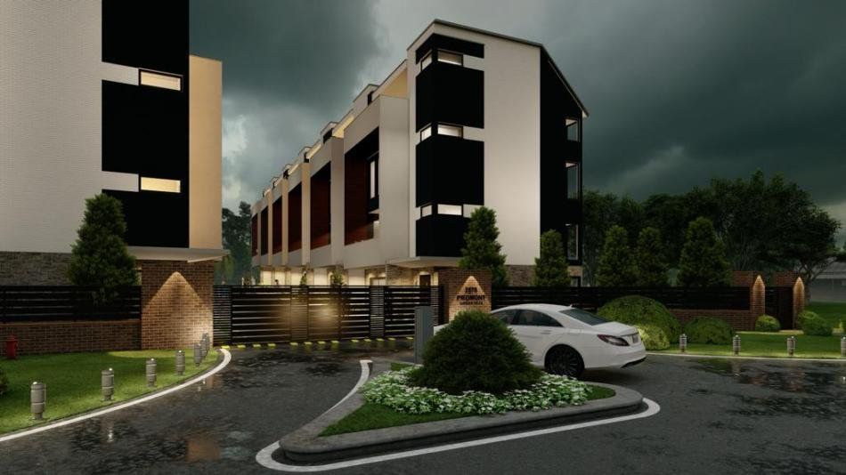 Front exterior of a home in the 2878 Piedmont Road Townhomes community, located in Atlanta, GA (Image 1). Front exterior of a home in the 2878 Piedmont Road Townhomes community, located in Atlanta, GA (Image 1).