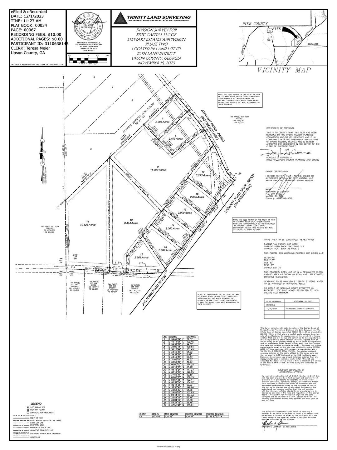 Image 1 of the Stewart Estates community in Meansville, GA.