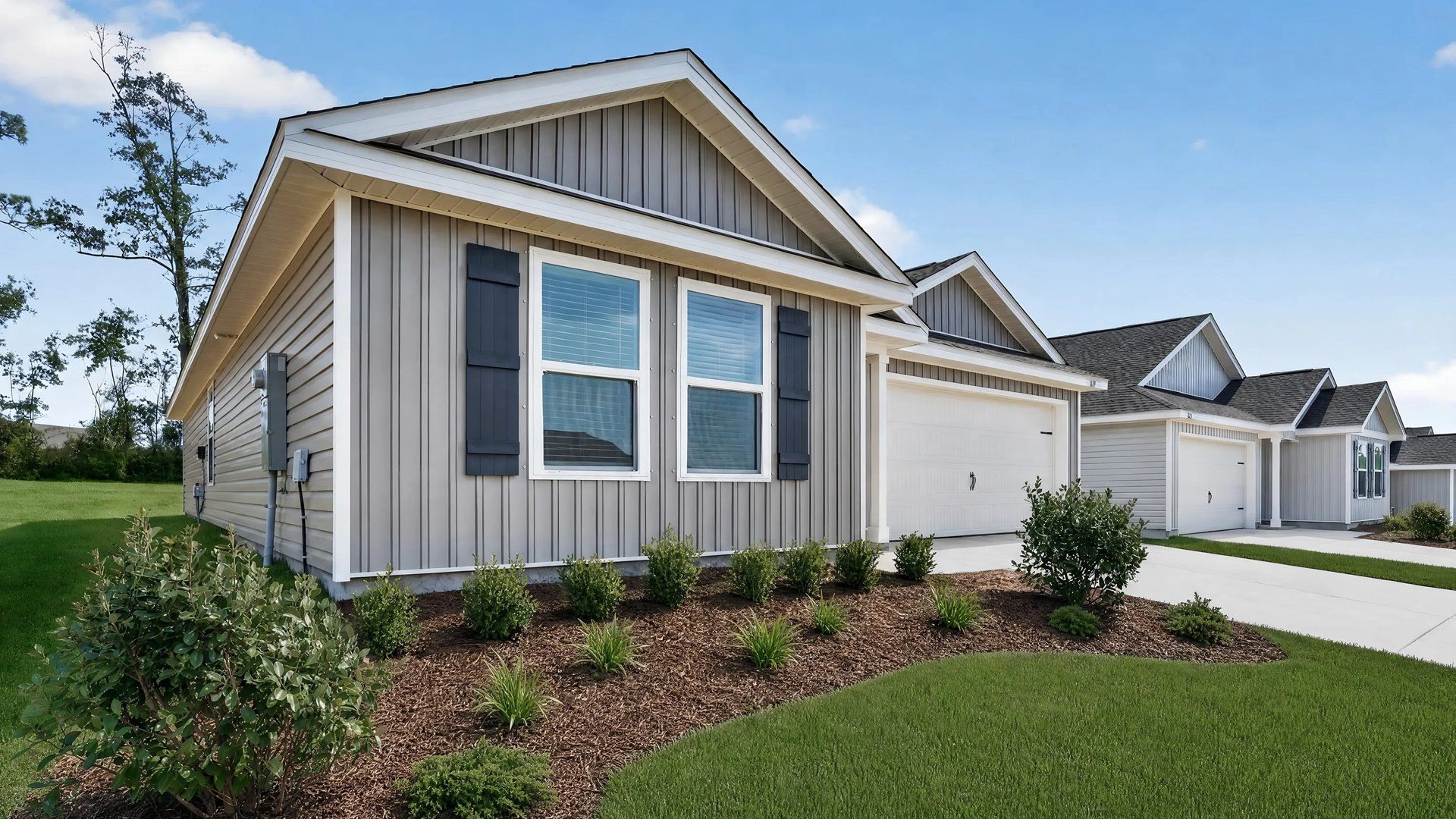 Front exterior of a home in the The Enclave at Bella Terra: Majors community, located in Cantonment, FL (Image 1). Front exterior of a home in the The Enclave at Bella Terra: Majors community, located in Cantonment, FL (Image 1).