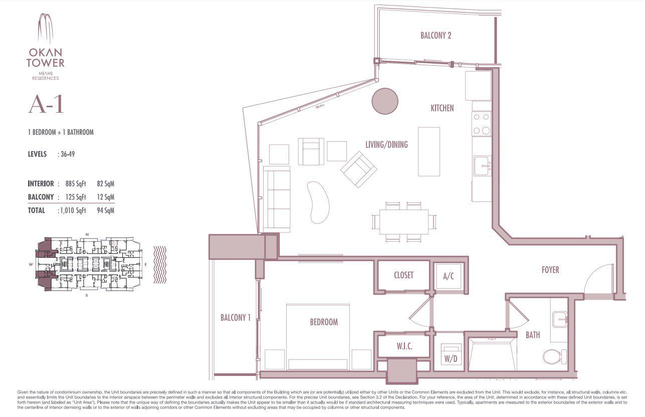 Image 1 representing the A 1 by Okan Group Development in Okan Tower, Miami, FL. Image 1 representing the A 1 by Okan Group Development in Okan Tower, Miami, FL.