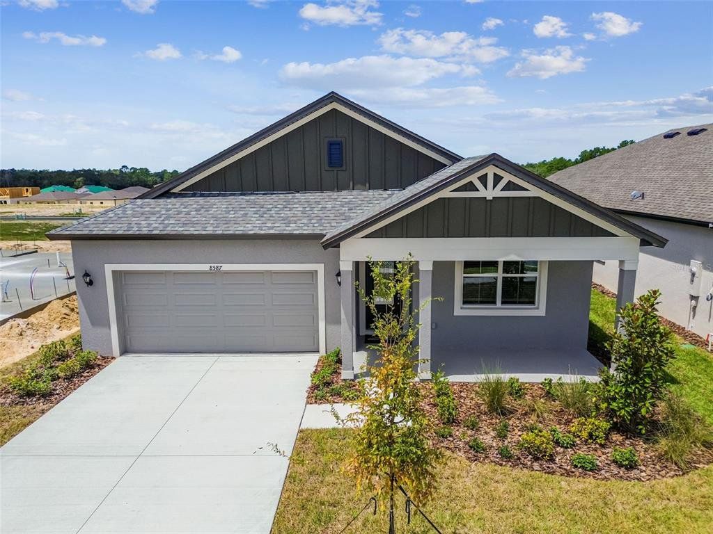 Front exterior of a new home in , Brooksville, FL, highlighting curb appeal (Image 1). Front exterior of a new home in , Brooksville, FL, highlighting curb appeal (Image 1).