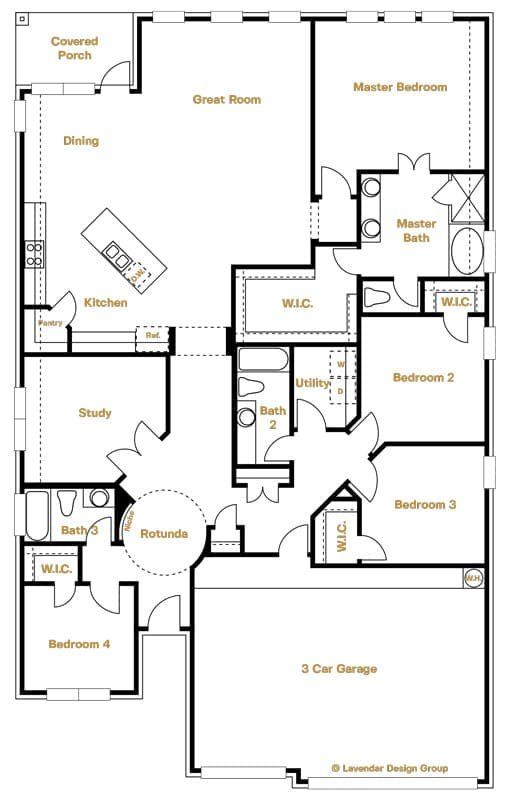 Frisco Floor Plans Layout at Sunday Creek at Kinder Ranch, San Antonio | Sitterle Homes Frisco Floor Plans Layout at Sunday Creek at Kinder Ranch, San Antonio | Sitterle Homes