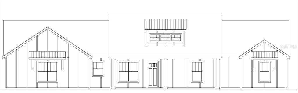 Exterior rendering of this home design in , Ocala, FL (Image 1). Exterior rendering of this home design in , Ocala, FL (Image 1).