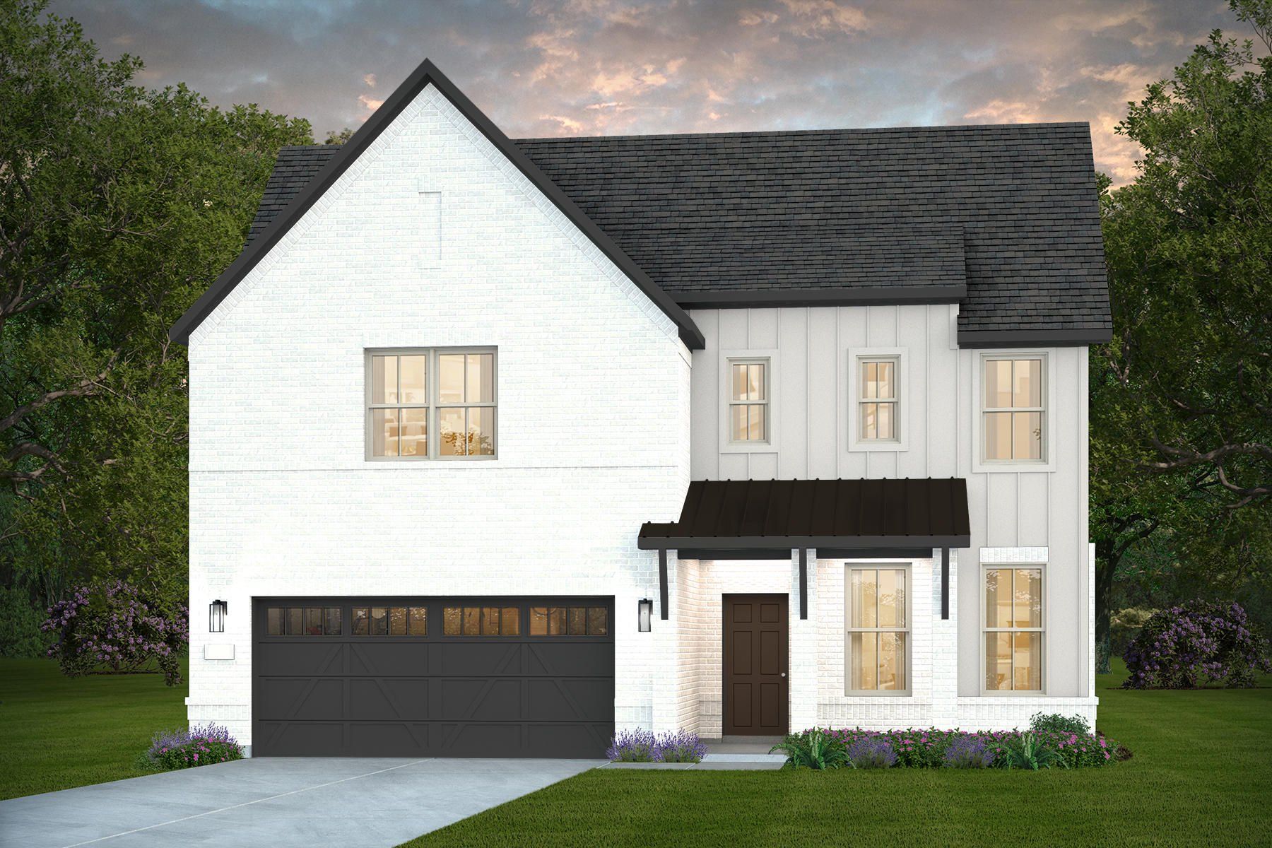 Front exterior of a new home in Nopal Valley, San Antonio, TX, highlighting curb appeal (Image 1). Front exterior of a new home in Nopal Valley, San Antonio, TX, highlighting curb appeal (Image 1).