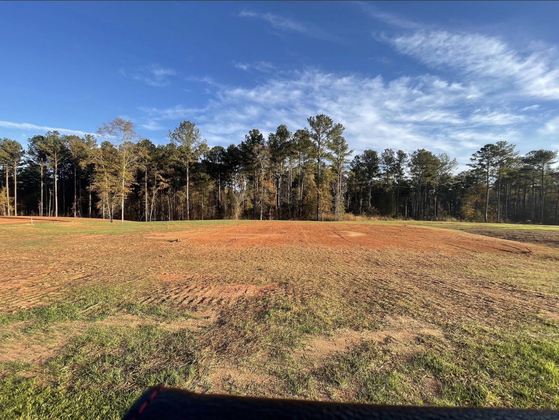 Site preparation for new homesites in Oakview, Pine Mountain (Image 1).