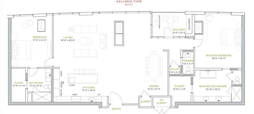 2D floor plan layout for the Lamar by DC Partners in Residences At The Allen, Houston, TX (Image 1). 2D floor plan layout for the Lamar by DC Partners in Residences At The Allen, Houston, TX (Image 1).
