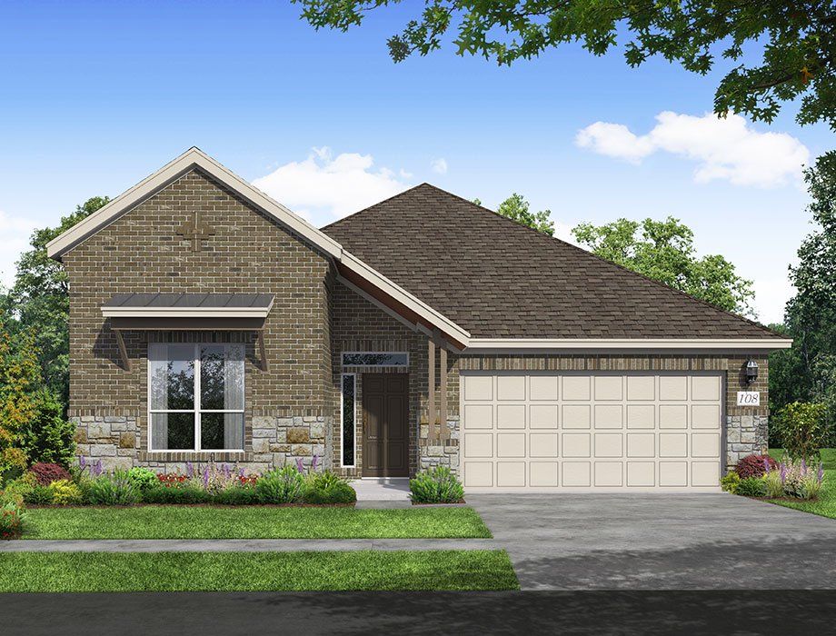 Representative exterior photo of a completed home built from the The Washington by McKinley Homes in Grand Magnolia, Magnolia, TX (Image 1). Representative exterior photo of a completed home built from the The Washington by McKinley Homes in Grand Magnolia, Magnolia, TX (Image 1).