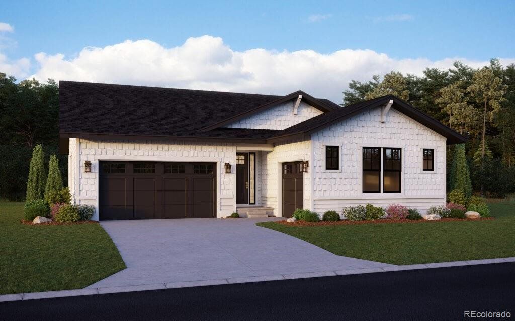 Front exterior of a new home in , Fort Collins, CO, highlighting curb appeal (Image 1). Front exterior of a new home in , Fort Collins, CO, highlighting curb appeal (Image 1).