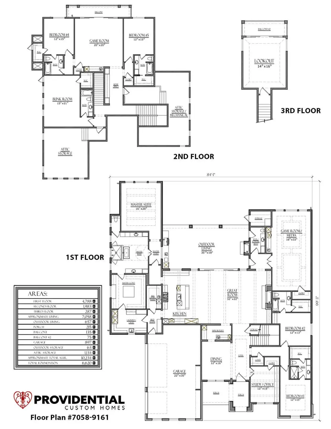 2D floor plan layout for the Plan 9161 by PROVIDENTIAL CUSTOM HOMES in Eden Ranch, Lewisville, TX (Image 1). 2D floor plan layout for the Plan 9161 by PROVIDENTIAL CUSTOM HOMES in Eden Ranch, Lewisville, TX (Image 1).