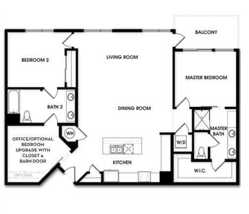 2D floor plan layout for the Plan 6 by Ameris Construction in Edison Midtown Phase II, Phoenix, AZ (Image 1). 2D floor plan layout for the Plan 6 by Ameris Construction in Edison Midtown Phase II, Phoenix, AZ (Image 1).