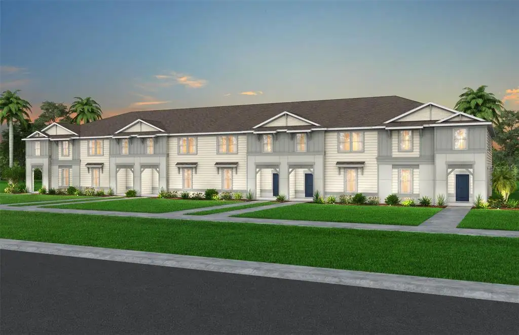 Front exterior of a new home in , Clermont, FL, highlighting curb appeal (Image 1). Front exterior of a new home in , Clermont, FL, highlighting curb appeal (Image 1).