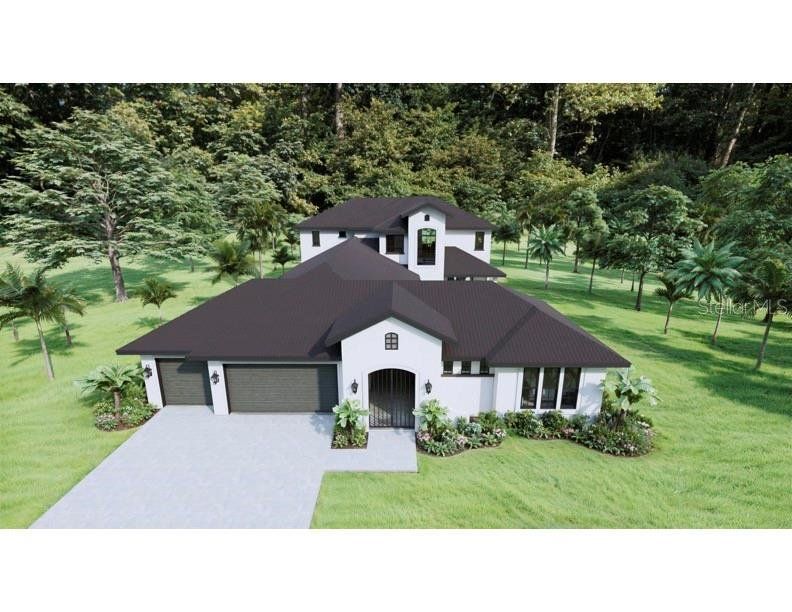 Front exterior of a new home in , Lutz, FL, highlighting curb appeal (Image 1). Front exterior of a new home in , Lutz, FL, highlighting curb appeal (Image 1).